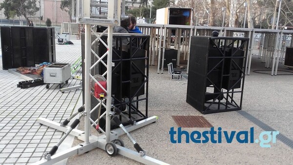 Προετοιμασίες στη Θεσσαλονίκη ενόψει της συγκέντρωσης για το Σκοπιανό