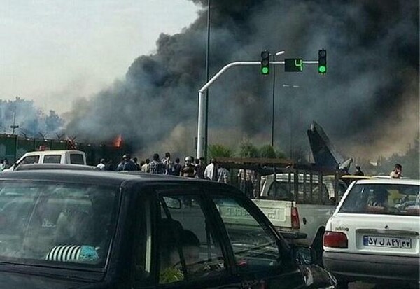 Συνετρίβη επιβατικό αεροπλάνο στην Τεχεράνη