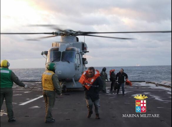 Η διάσωση με το Super Puma