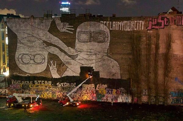 Βερολίνο: Διάσημο γκράφιτι «εξαφανίστηκε» σε μία νύχτα