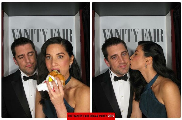 Μέσα στο photo booth του Vanity Fair