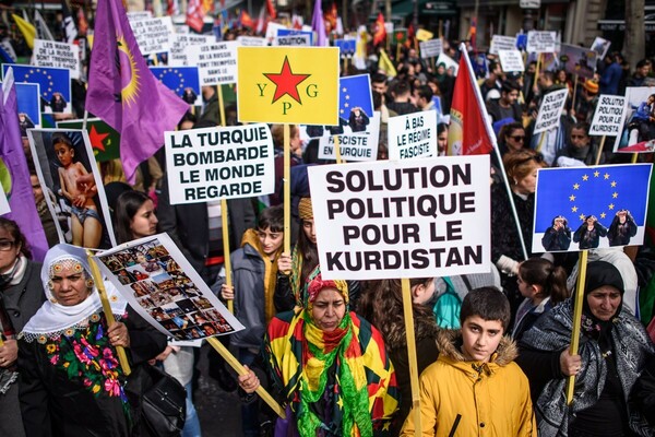 Διαδηλώσεις στην Ευρώπη κατά των τουρκικών επιχειρήσεων στην Αφρίν