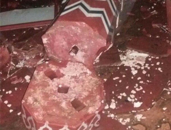 Μιναρέδες του Ταζ Μαχάλ καταστράφηκαν από ισχυρή καταιγίδα