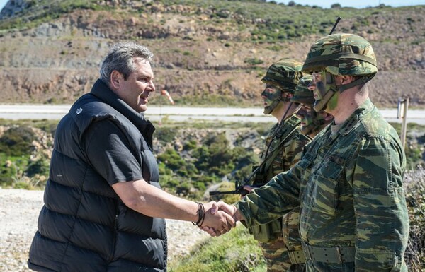 Καμμένος: Αν έχουν τα κότσια οι Τούρκοι ας τολμήσουν - Ενωμένοι οι Έλληνες θα τσακίσουμε την Τουρκία