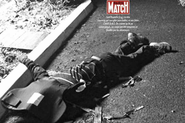 Το Paris Match δημοσιεύει για πρώτη φορά τις φωτογραφίες των νεκρών δραστών της επίθεσης στο Charlie Hebdo