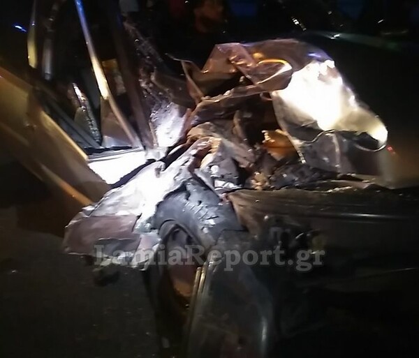Αυτοκίνητο συγκρούστηκε με αγριογούρουνο στη Φθιώτιδα - Δύο τραυματίες