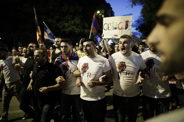 Θεσσαλονίκη: Επεισόδια και χημικά μετά την πορεία μνήμης για τη Γενοκτονία των Αρμενίων