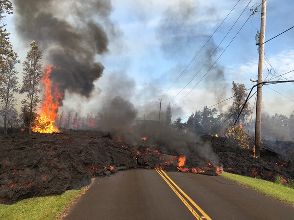 Ηφαιστειακή καταστροφή στη Χαβάη: 31 σπίτια χάθηκαν στη λάβα