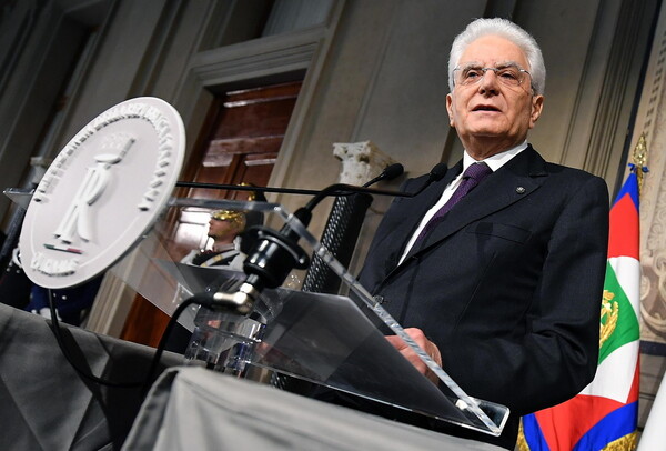 Ιταλία: Ο Ματαρέλα κάλεσε τον Τζουσέπε Κόντε στο προεδρικό μέγαρο