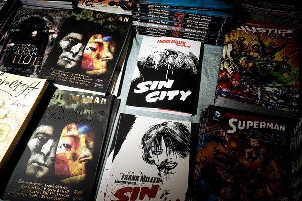 Ο Φρανκ Μίλερ στο The Comic Con της Θεσσαλονίκης - ΦΩΤΟΓΡΑΦΙΕΣ