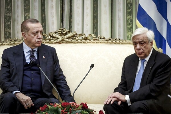 Ο Ερντογάν έστειλε ευχές στον Παυλόπουλο για την «ευημερία και ευτυχία του Ελληνικού Λαού»