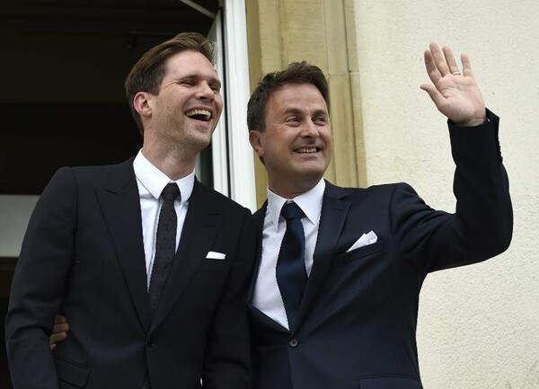 Ο πρωθυπουργός του Λουξεμβούργου παντρεύτηκε το σύντροφό του
