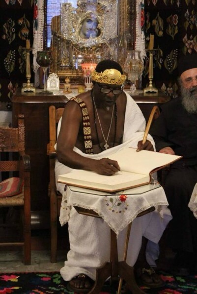 Αφρικανός βασιλιάς βαφτίστηκε χριστιανός στο Άγιο Όρος