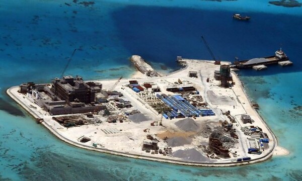 Οι ΗΠΑ καλούν να σταματήσει “αμέσως” η κατασκευή νησιών από την Κίνα