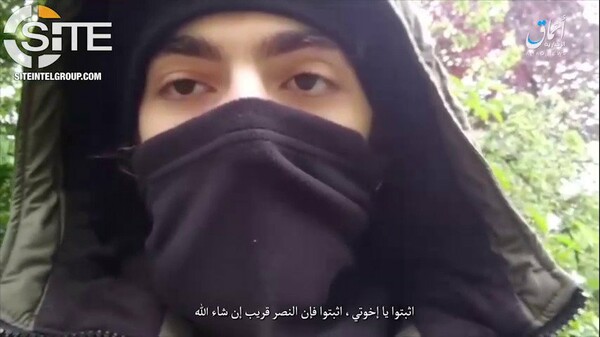 Βίντεο με τον δράστη της επίθεσης στο Παρίσι δημοσίευσε o ISIS