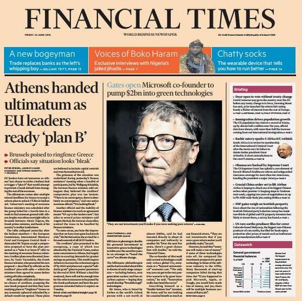 Financial Times: Παραδόθηκε το τελεσίγραφο στην Αθήνα και οι Ευρωπαίοι ετοιμάζονται για Plan B