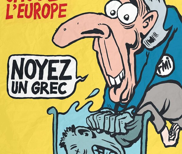 Charlie Hebdo: Σώστε την Ευρώπη - Πνίξτε έναν Έλληνα