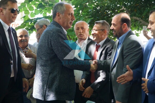 Στην Κομοτηνή ο Μουχαρέμ Ιντζέ - Μίλησε για τους Έλληνες στρατιωτικούς και τον λόγο επίσκεψής του