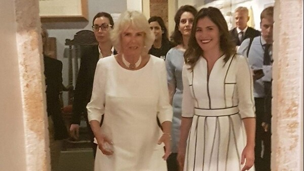 Μπέτυ Μπαζιάνα και Καμίλα στο Μουσείο Μπενάκη - Δείτε φωτογραφίες