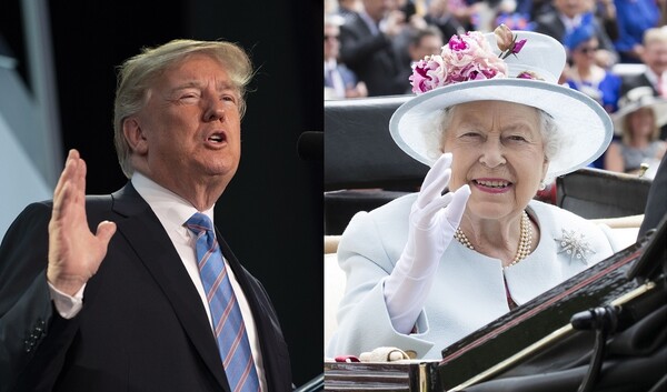 Ο Τραμπ θα συναντηθεί τελικά με τη βασίλισσα Ελισάβετ στη Βρετανία