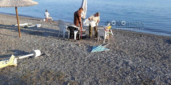 Τέλος στην εξοργιστική πατέντα για ρεζερβέ στην παραλία - Στα Καμμένα Βούρλα ξήλωσαν τα πάντα