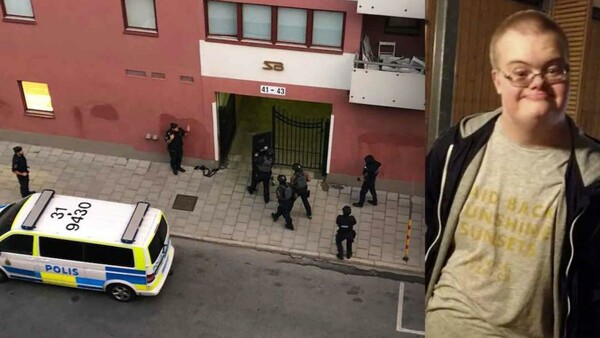 Σουηδοί αστυνομικοί σκότωσαν 20χρονο με σύνδρομο Down επειδή κρατούσε πλαστικό όπλο