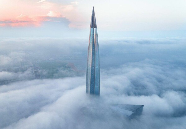 Ο ψηλότερος ουρανοξύστης της Ευρώπης βρίσκεται στην Αγία Πετρούπολη και είναι σχεδόν έτοιμος