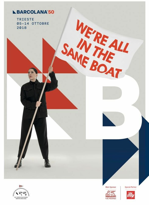 «Στην ίδια βάρκα είμαστε όλοι»: Η αφίσα της Αμπράμοβιτς που έκανε έξαλλη την ιταλική ακροδεξιά