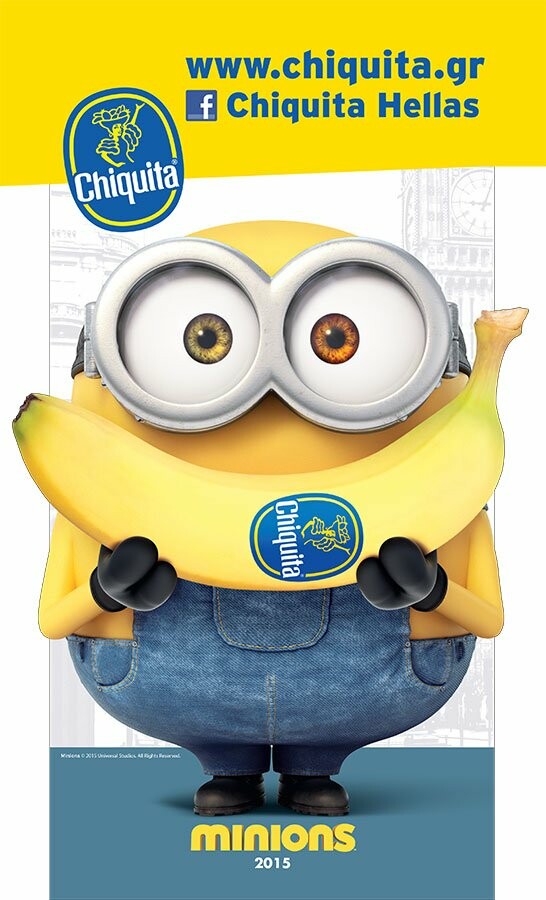 Η Chiquita και τα Minions φέρνουν έναν απίθανο διαγωνισμό