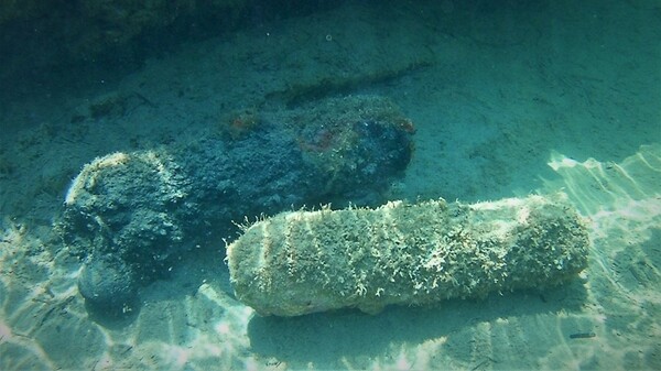 Βρέθηκαν βλήματα του Β' Παγκοσμίου Πολέμου στη θάλασσα της Κεφαλονιάς- Ήταν κοντά σε προστατευόμενες περιοχές