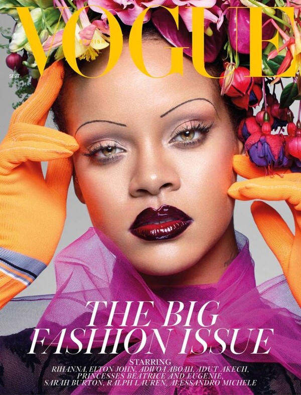 Η Rihanna είναι το εξώφυλλο Σεπτεμβρίου της βρετανικής Vogue