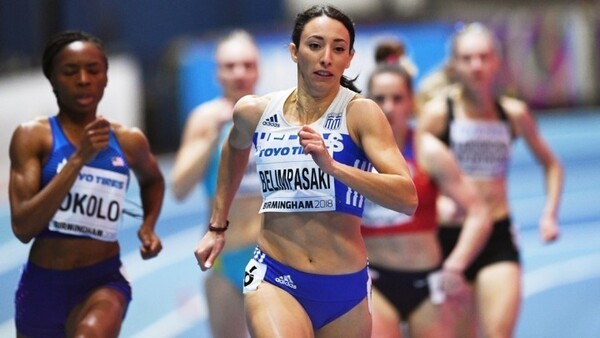 Νέα νίκη για την Ελλάδα- Ασημένιο μετάλλιο η Μπελιμπασάκη στα 400μ.