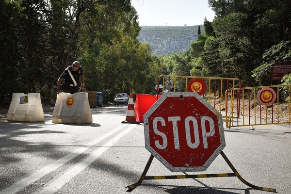 Κλειστή η είσοδος προς τον Υμηττό λόγω του αυξημένου κινδύνου πυρκαγιάς