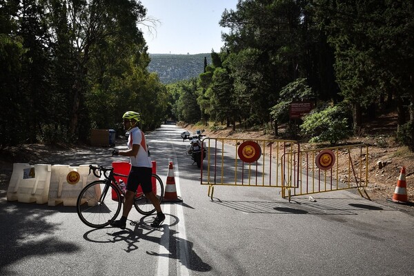 Κλειστή η είσοδος προς τον Υμηττό λόγω του αυξημένου κινδύνου πυρκαγιάς