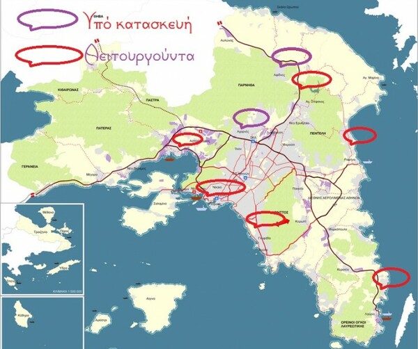 Αυτός είναι ο χάρτης των HOT SPOT της Αττικής – Τι το περίεργο βλέπετε;