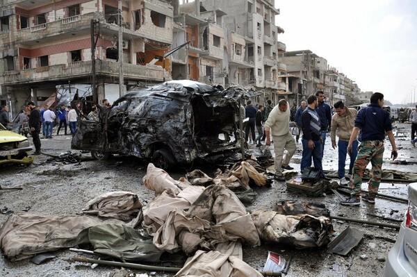 To Iσλαμικό Κράτος ανέλαβε την ευθύνη για το χτύπημα με τους 57 νεκρούς στην Χομς