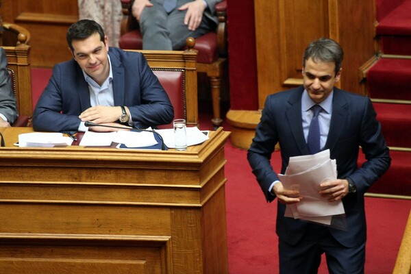 Δημοσκόπηση Εφ.Συν.: Στο 5,5% η διαφορά ΝΔ -ΣΥΡΙΖΑ με το 58% να θέλει πρόωρες εκλογές