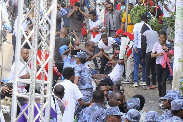 Αιθιοπία: Πολλοί τραυματίες από έκρηξη σε πολιτική συγκέντρωση του νέου πρωθυπουργού