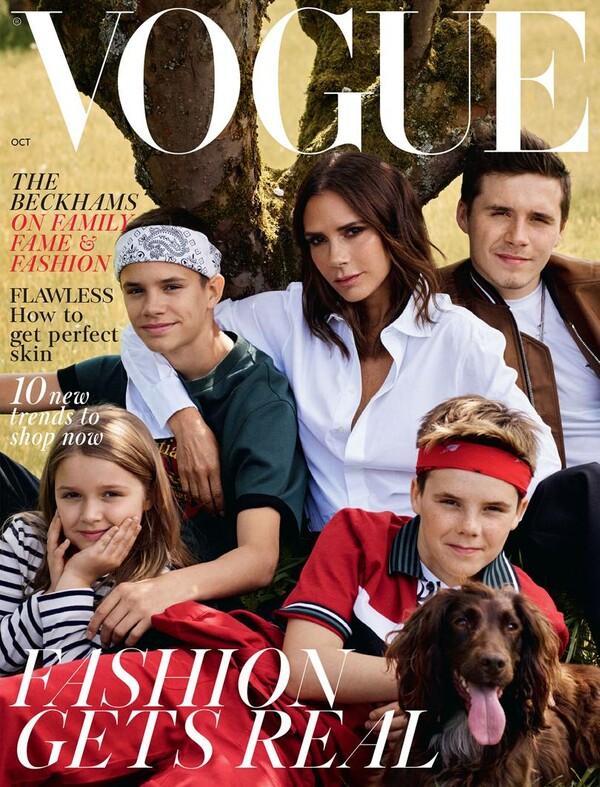 Οι Μπέκαμ στη Vogue για το αφιέρωμα στη μαμά Βικτώρια