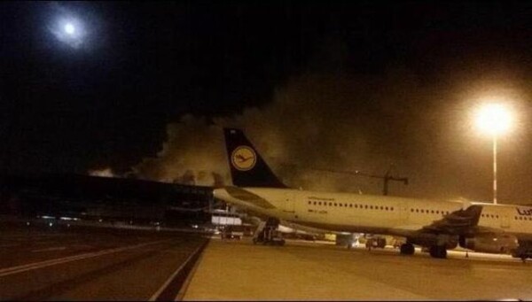 Έκλεισε λόγω πυρκαγιάς το αεροδρόμιο της Ρώμης