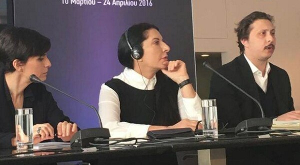 Η Μαρίνα Αμπράμοβιτς στην Αθήνα