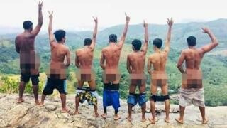 Συνέλαβαν άντρες επειδή φωτογραφήθηκαν γυμνοί σε αρχαιολογικό χώρο στη Σρι Λάνκα