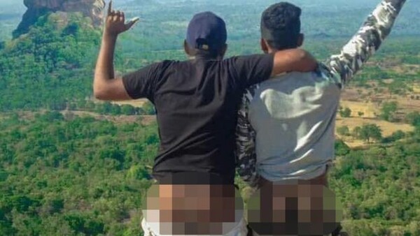 Συνέλαβαν άντρες επειδή φωτογραφήθηκαν γυμνοί σε αρχαιολογικό χώρο στη Σρι Λάνκα