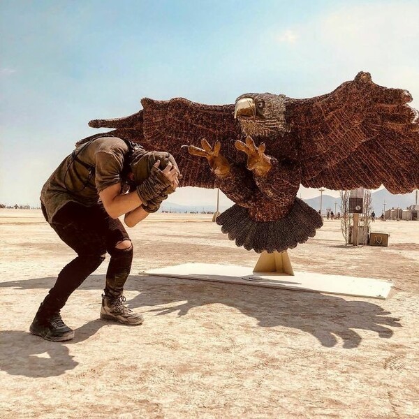 Τα σουρεαλιστικά installations του φεστιβάλ Burning Man στη Νεβάδα - ΦΩΤΟΓΡΑΦΙΕΣ