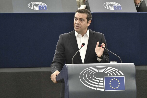 NΔ για Τσίπρα στο Ευρωκοινοβούλιο: «Εκτός τόπου και χρόνου»