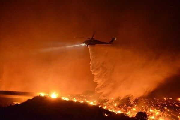 ΗΠΑ: Μεγάλη πυρκαγιά απειλεί πετρελαϊκές εγκαταστάσεις στην Καλιφόρνια