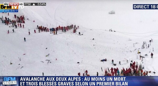 Γαλλικές Άλπεις: Χιονοστιβάδα παρέσυρε 10 μαθητές και τον καθηγητή τους