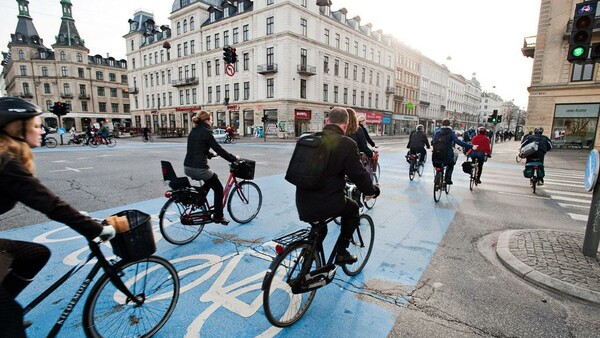 Πόσο διαφέρει η πρωινή κίνηση της Κοπεγχάγης με αυτή της Αθήνας