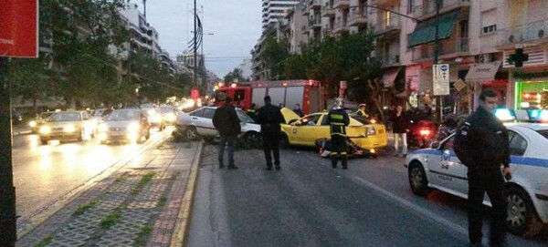 Σοβαρό τροχαίο στην Κηφισίας