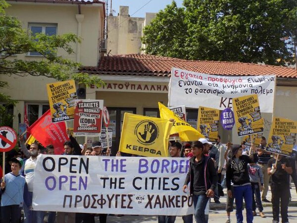 Μαζική απεργία πείνας για το άθλιο φαγητό και το νερό κάνουν οι πρόσφυγες στο Ελληνικό